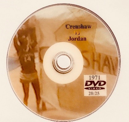 PG-10 DVD-C571- Crenshaw 1971 Chamoionship Game