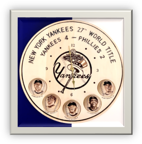 Original Pyro Graph 2009 Pro Baseball World Championship Clock