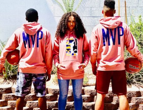 2-KBA CAMO HOODIE D ROSE